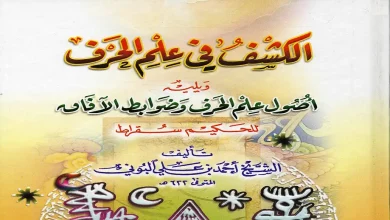 كتاب الكشف في علم الحرف